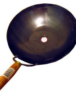 Carbon Steel Wok Wood Handle