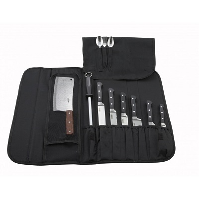 Winco KBG-10 10-Pocket Nylon Knife Bag - Image 2