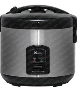 Narita NRC-10(SS)W 10-Cup Rice Cooker/3D Warmer & Steamer
