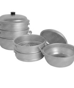3 Tier Aluminum Small Hole Steamer Set
