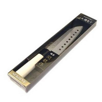 Sekiryu Santoku SR110 Sashimi Sushi Japanese Chef Knife/Holes - Image 2