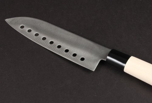 Sekiryu Santoku SR110 Sashimi Sushi Japanese Chef Knife/Holes - Image 4