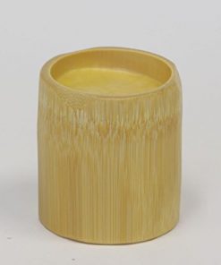 Alternative view of Y-201 Natural Bamboo Sake Cup, Set of 4