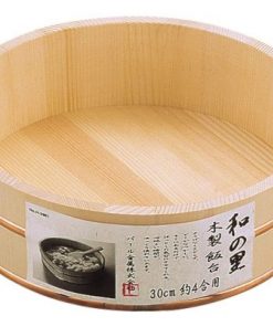Wooden Sushi Oke (Hangiri) Rice Mixing Tub