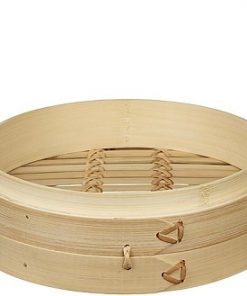 Alternative view of Bamboo Steamers DELUXE (Individual Rack)