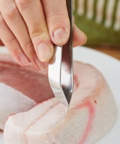 Alternative view of Stainless Steel Fish Bone Tweezers