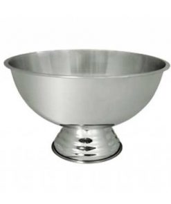 Alternative view of Update PB-3G 14Qt. Mirror Finish Stainless Steel Punch Bowl/Handle Rings