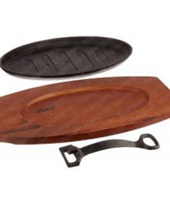 Alternative view of Cast Iron Sizzling Steak Plate