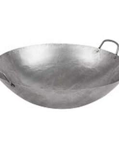 Traditional Hand-Hammered Carbon Steel Wok