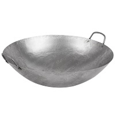 Traditional Hand-Hammered Carbon Steel Wok
