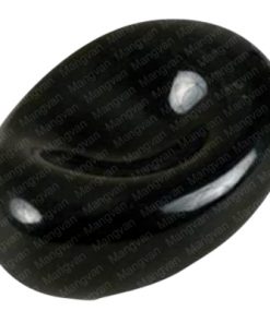 Large Black Pebble Chopstick Rest A6650/BK