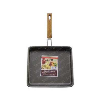 Hinomaru Collection Tamagoyaki Japanese Omelette Egg Pan Rectangular 9.25"W x 8.5"L Frying Pan