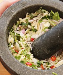 Alternative view of Thai Granite Mortar & Pestle Set 7", 8"  (3cup - 5cup) Capacity