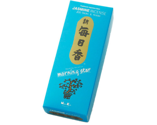 Nippon Kodo - Morning Star - Jasmine 200 Sticks and Holder