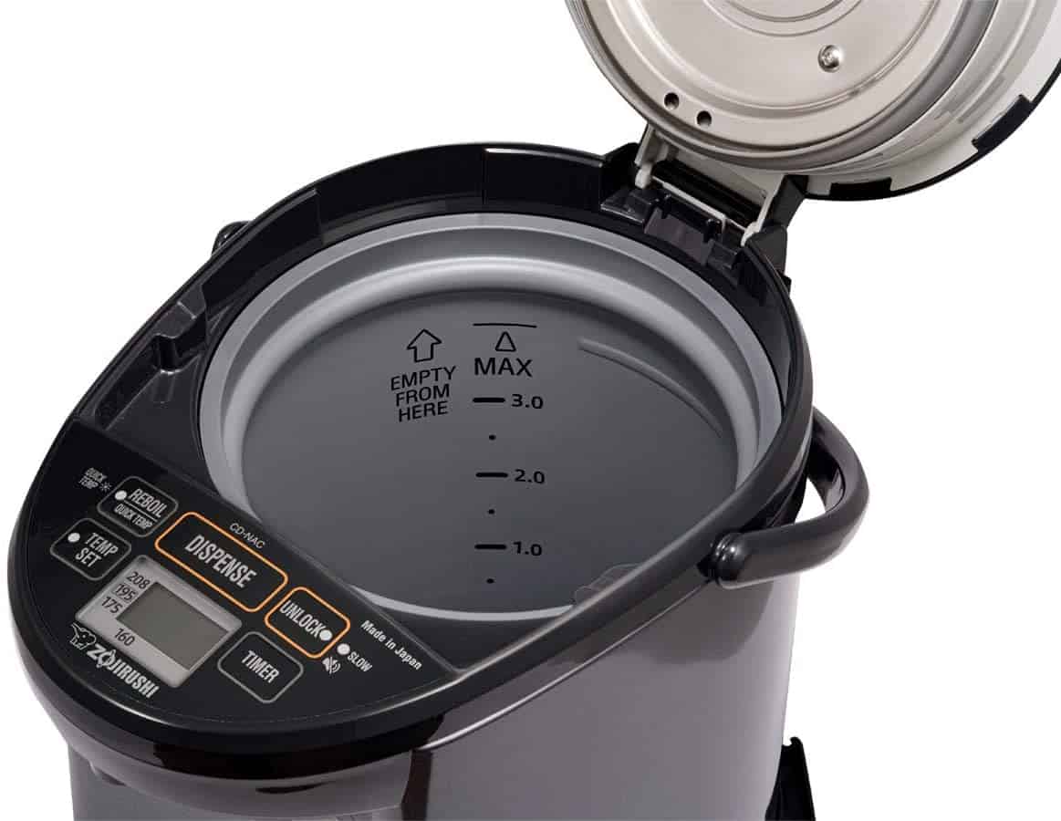 Zojirushi CD-NAC50BM, CD-NAC40BM Micom Water Boiler & Warmer - Image 5